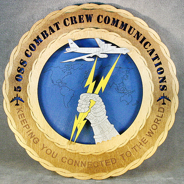 5OSS Combat Crew Comm Wall Tribute